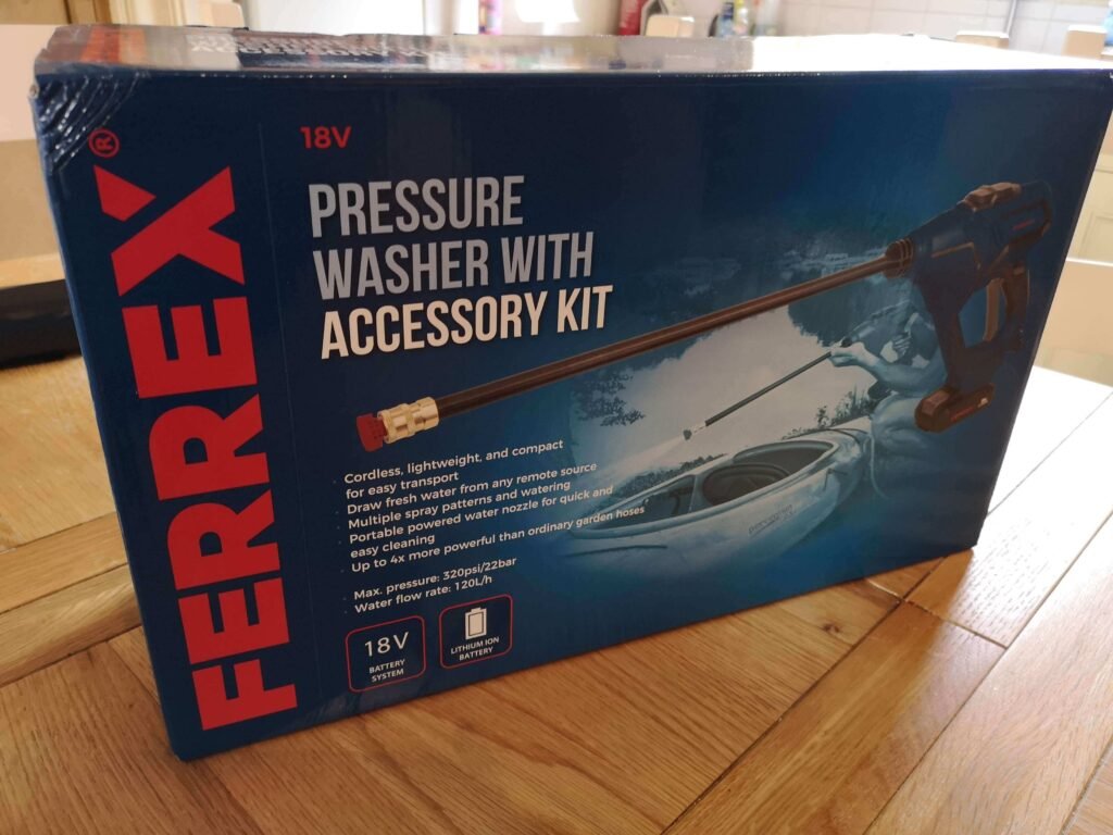 aldi ferrex pressure washer with accessory kits