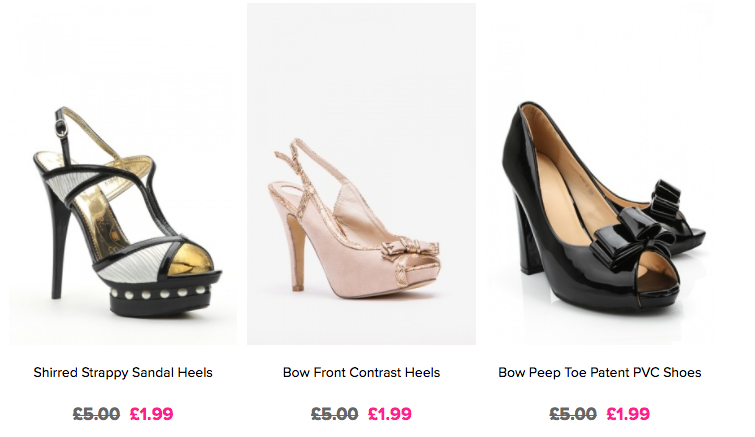 How to get clothes and shoes for just £1.99 via Everything 5 Pounds