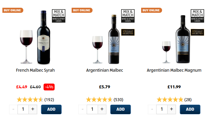 best supermarket wines