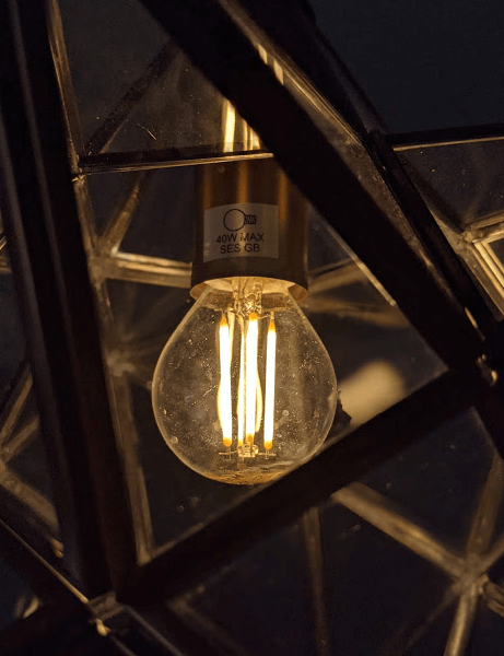 led bulb close up